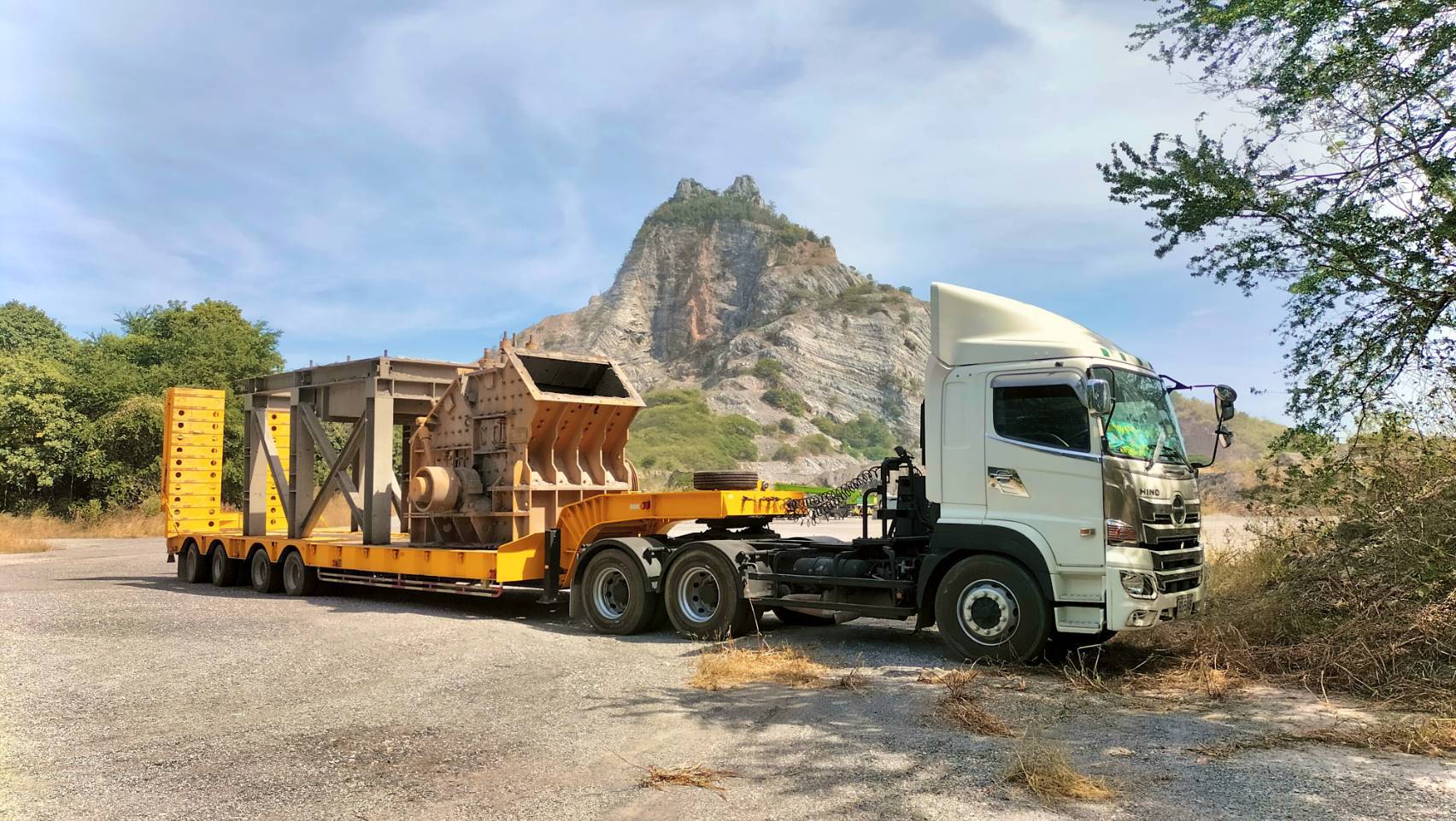 รถเทรลเลอร์โลวเบท4เพลา